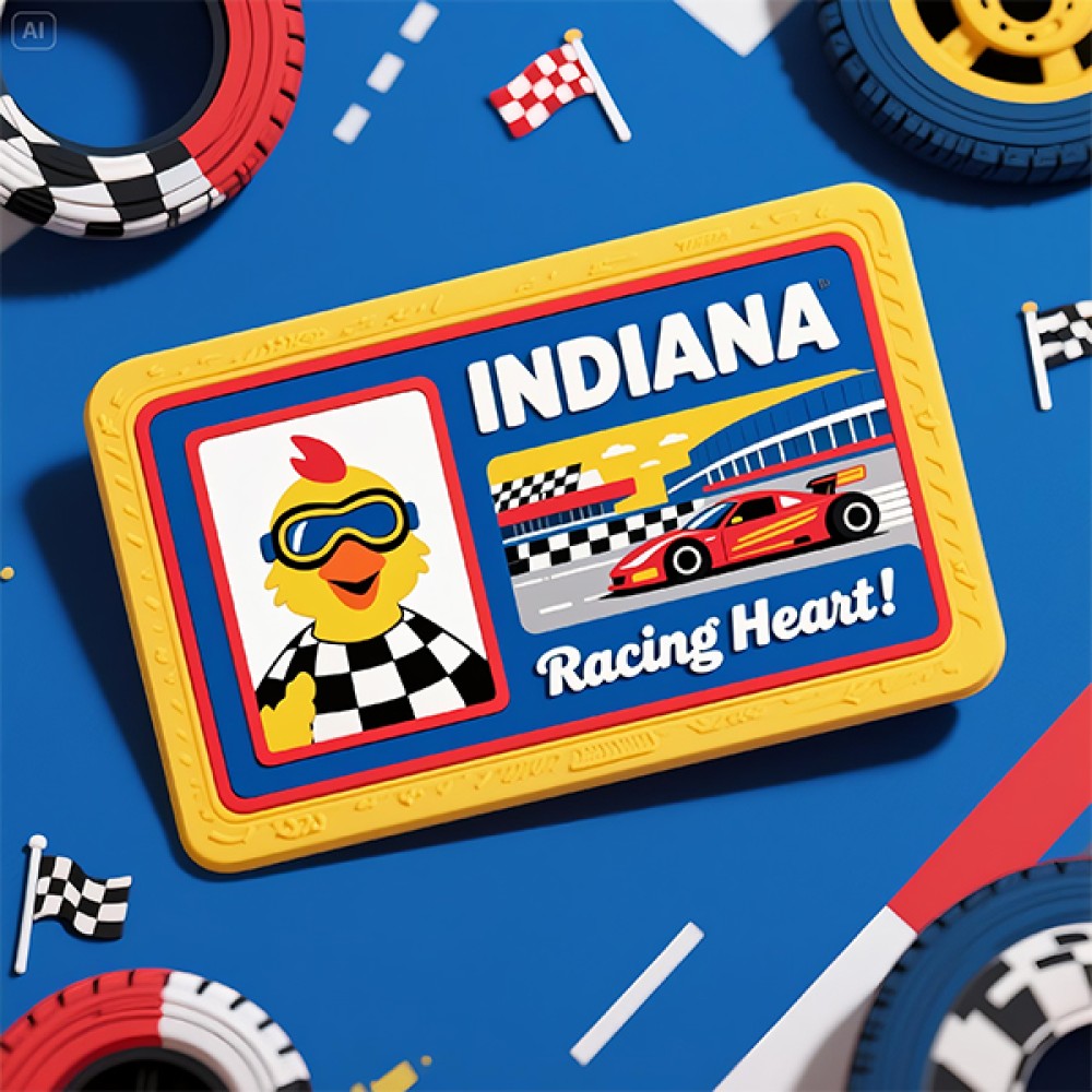 Indiana Novelty Card