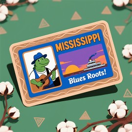 Mississippi Novelty Card