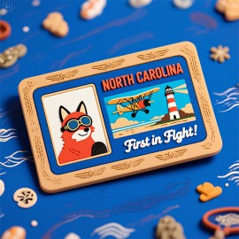 North Carolina Novelty Card