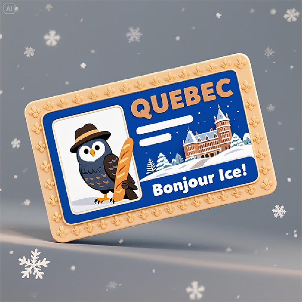 Quebec Novelty Card